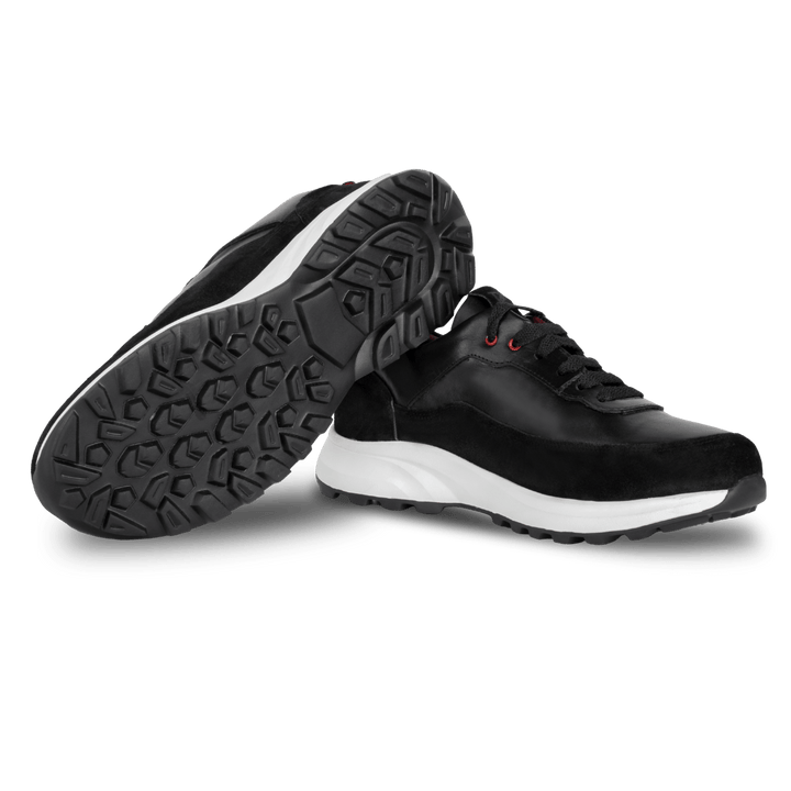 Gantz : Sneakers Homme - Cuir Noir - Bleather Maroc