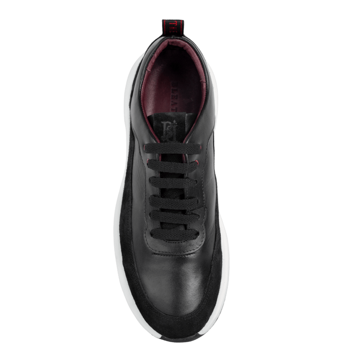 Gantz : Sneakers Homme - Cuir Noir - Bleather Maroc