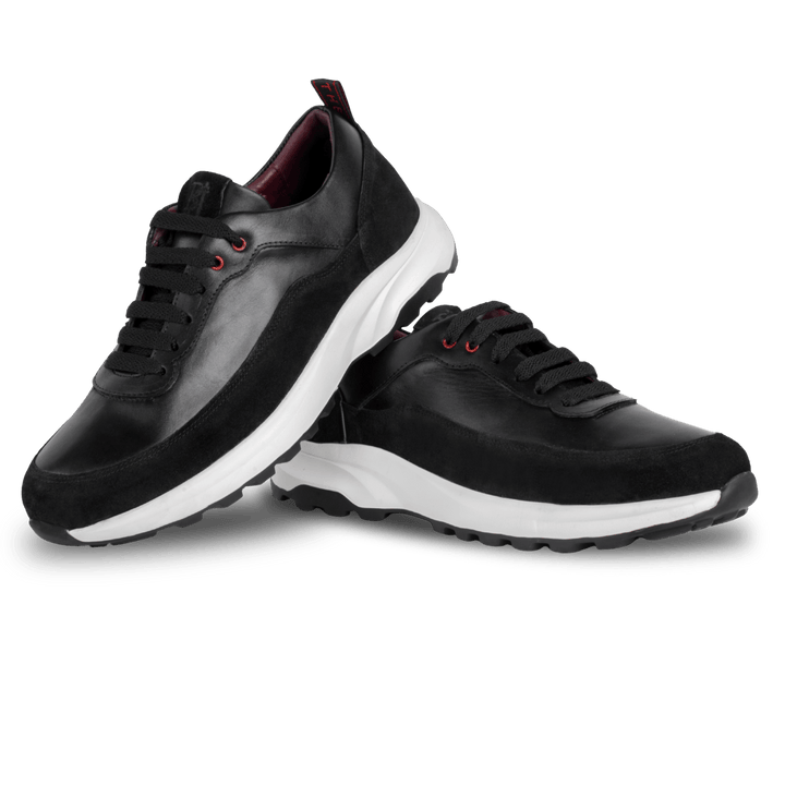 Gantz : Sneakers Homme - Cuir Noir - Bleather Maroc