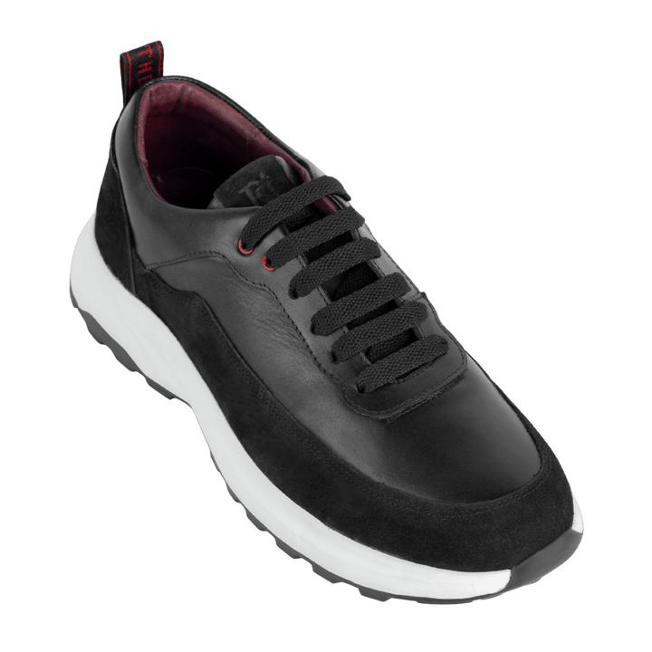 Gantz : Sneakers Homme - Cuir Noir - Bleather Maroc