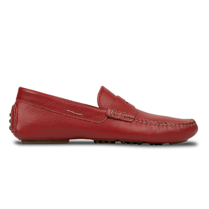 Gary: Mocassin Homme - Cuir Grenadine - Bleather Maroc