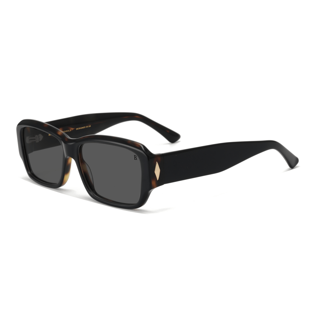 Ghost: Lunettes de soleil de luxe Havane - Bleather Maroc