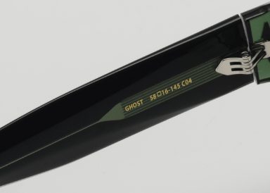 Ghost: Lunettes de soleil de luxe Noir - Bleather Maroc