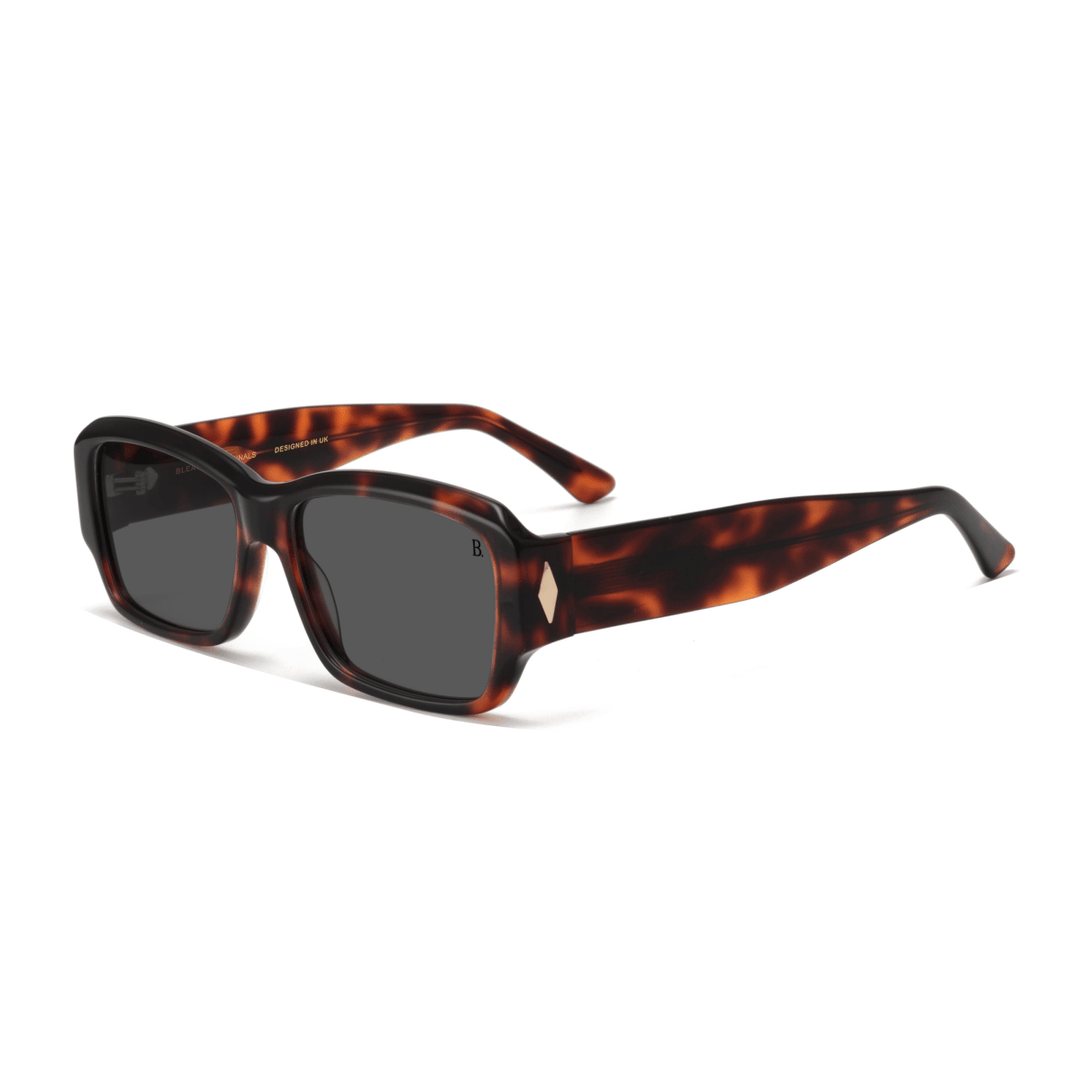 Ghost: Lunettes de soleil de luxe Rouge Tortoise - Bleather Maroc