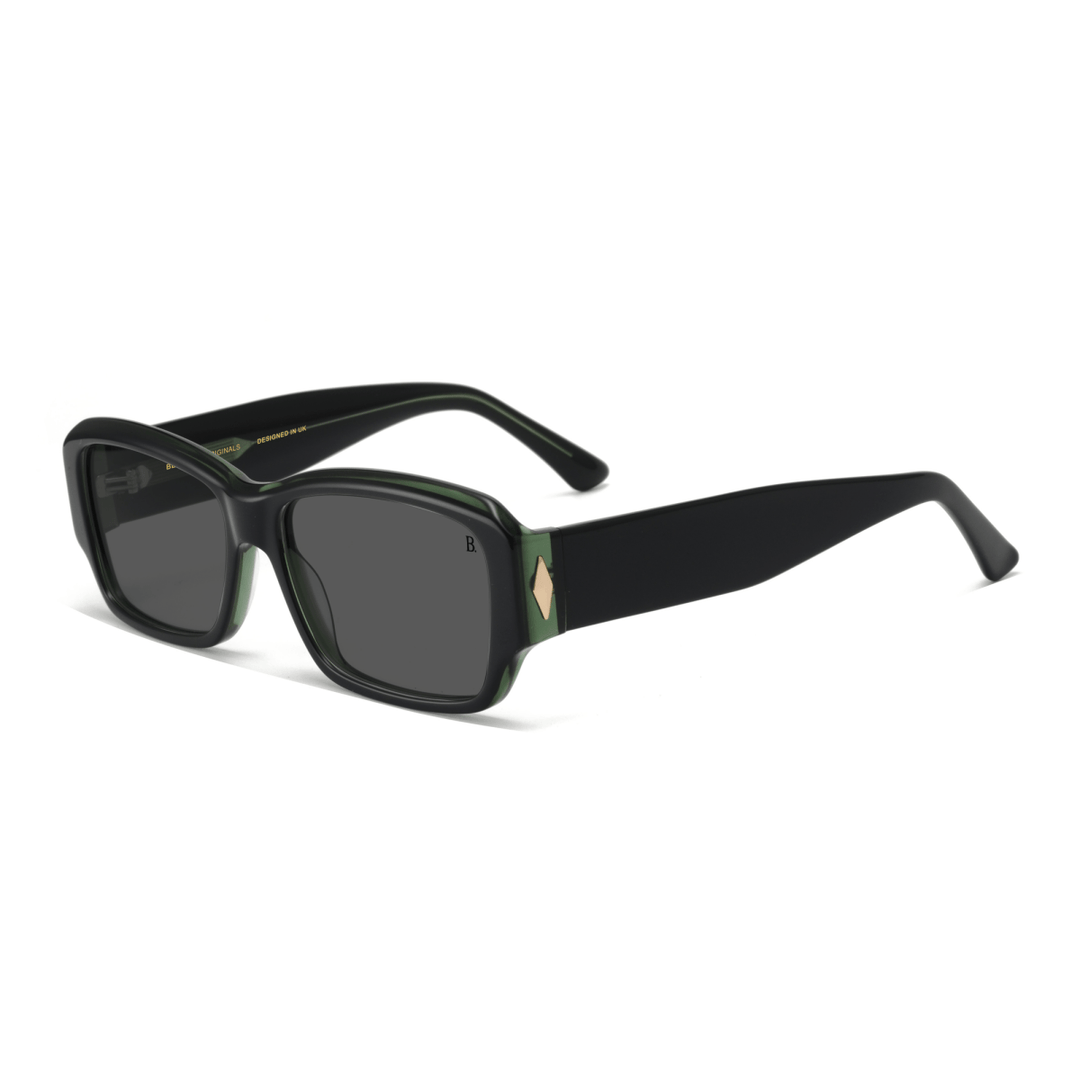 Ghost: Lunettes de soleil de luxe Vert - Bleather Maroc