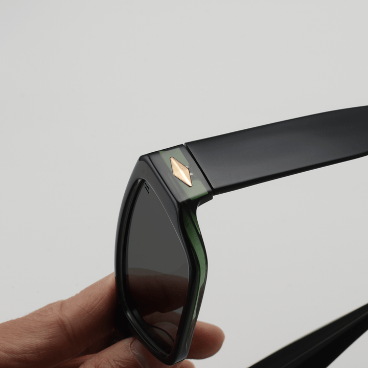 Ghost: Lunettes de soleil de luxe Vert - Bleather Maroc