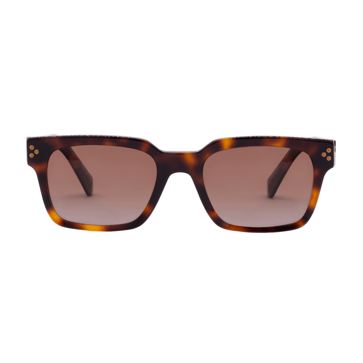 Harper A': Lunettes de soleil de luxe Mr dég/Havane - Bleather Maroc