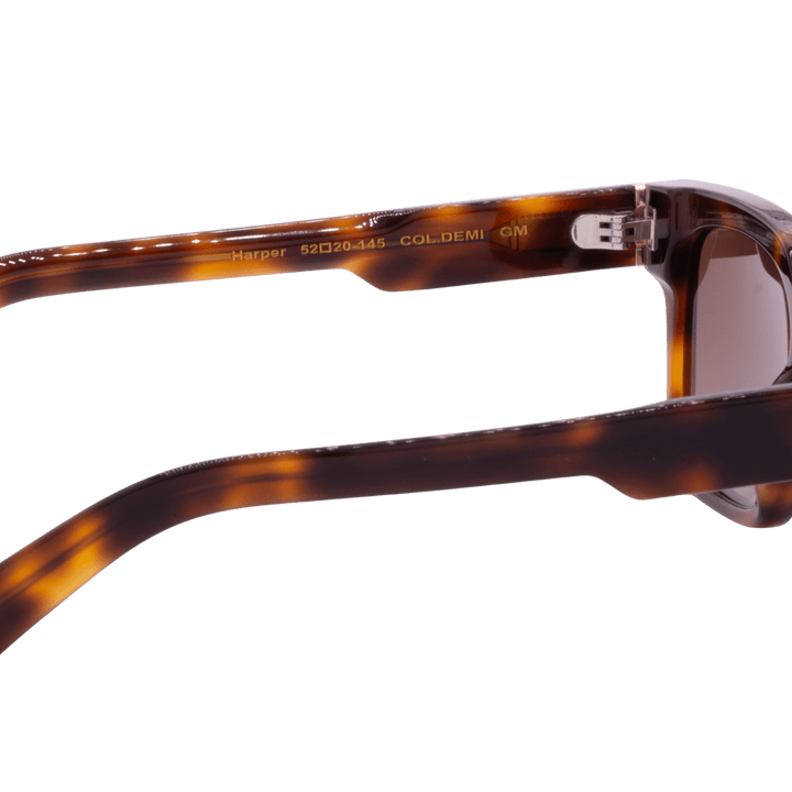 Harper A': Lunettes de soleil de luxe Mr dég/Havane - Bleather Maroc