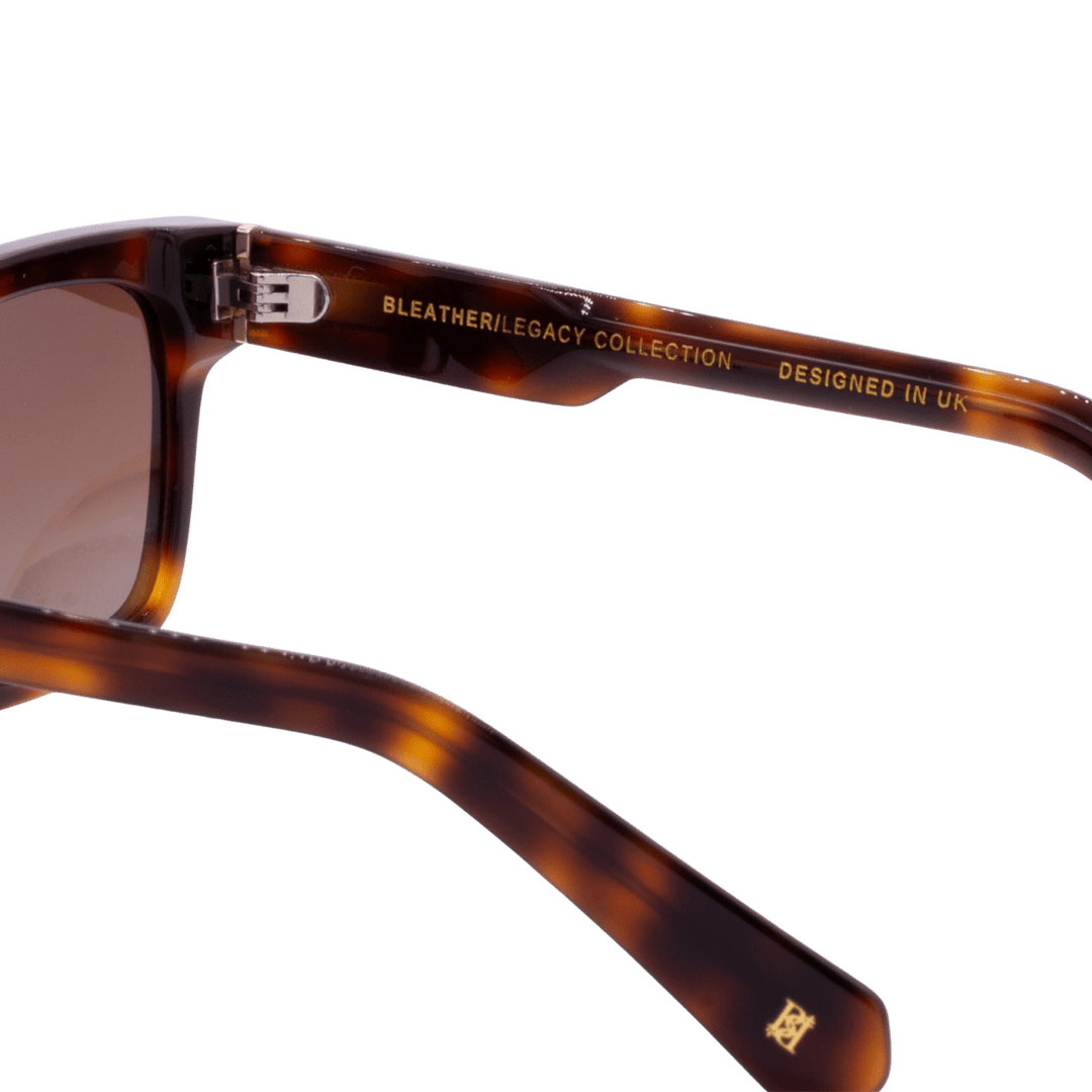 Harper A': Lunettes de soleil de luxe Mr dég/Havane - Bleather Maroc