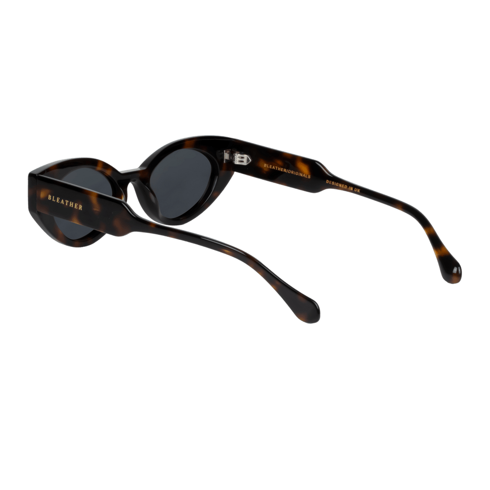 Heart: Lunettes de soleil de luxe Havane - Bleather Maroc