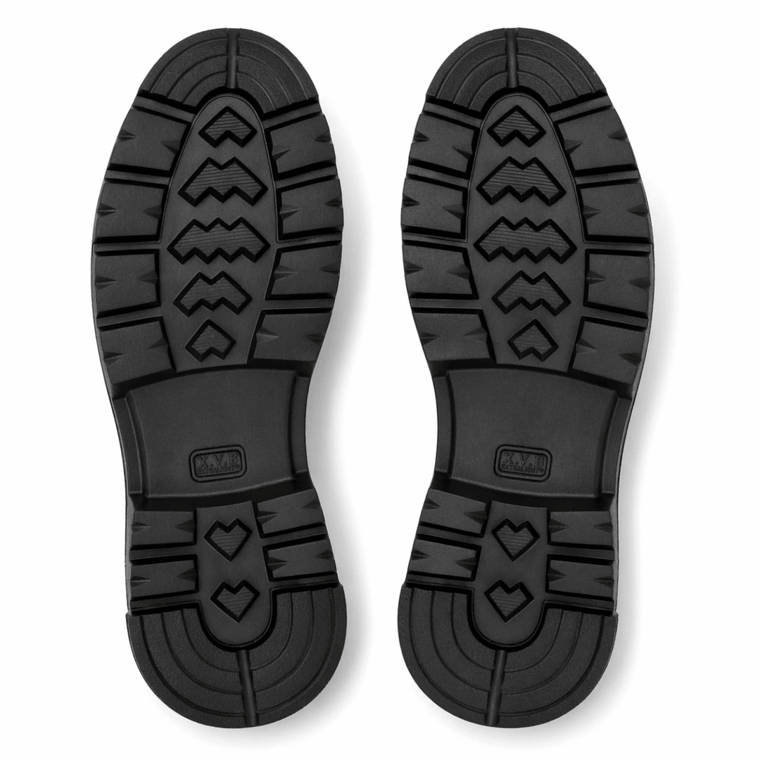 Heather: Mocassin Femme - Cuir Marron - Bleather Maroc