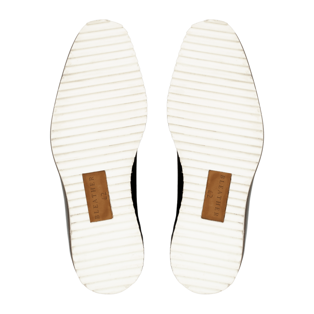 Horton : Richelieu Homme - Cuir Marron - Bleather Maroc