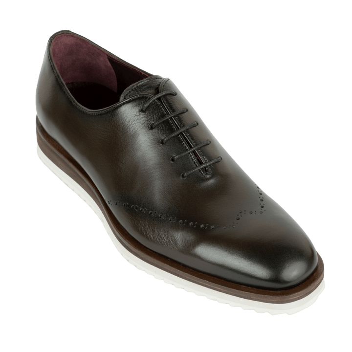 Horton : Richelieu Homme - Cuir Marron - Bleather Maroc