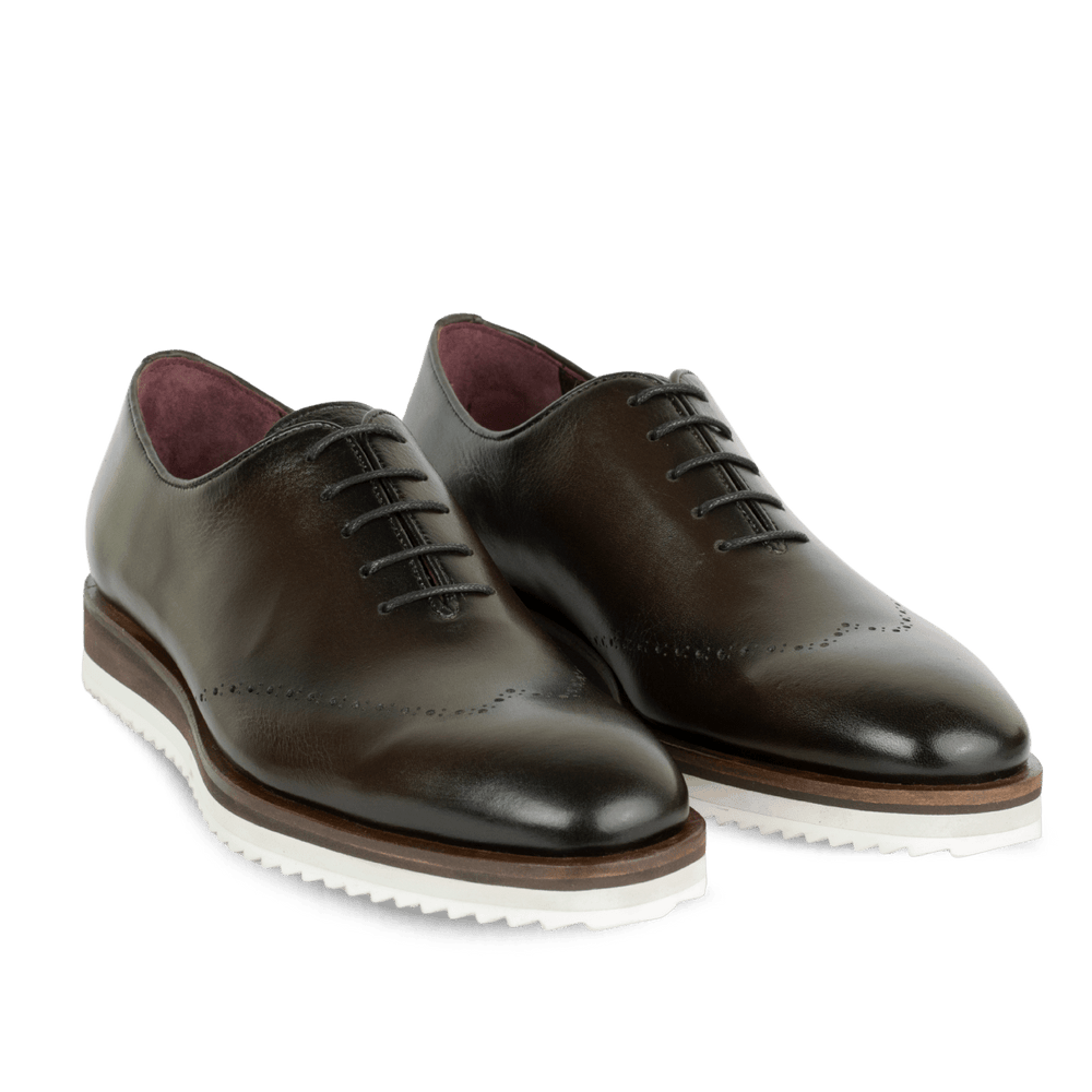 Horton : Richelieu Homme - Cuir Marron - Bleather Maroc