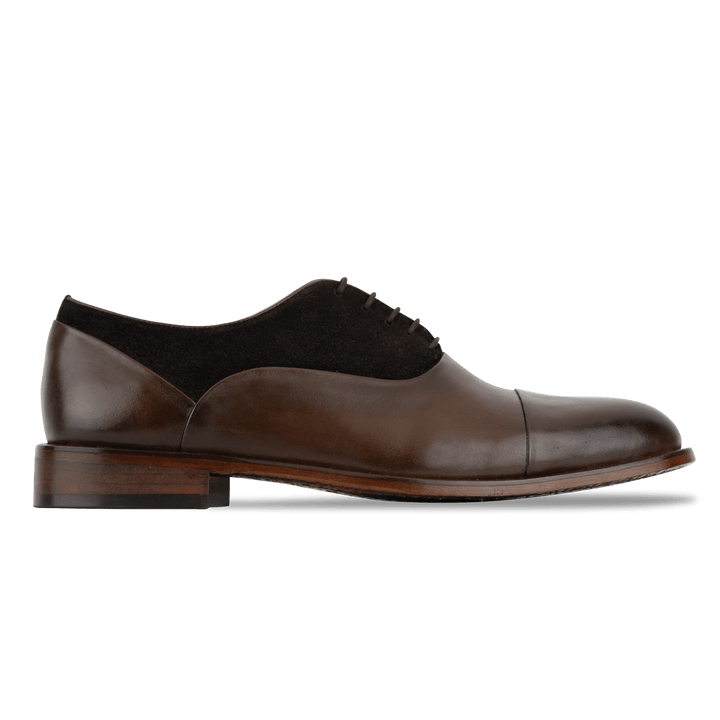 Hurst: Richelieu Homme - Cuir Marron - Bleather Maroc
