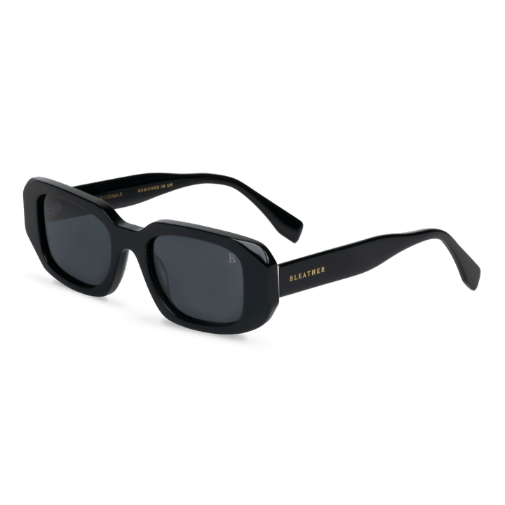 Iconic: Lunettes de soleil de luxe Noir - Bleather Maroc