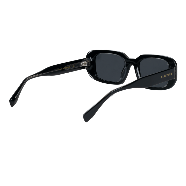 Iconic: Lunettes de soleil de luxe Noir - Trans - Bleather Maroc