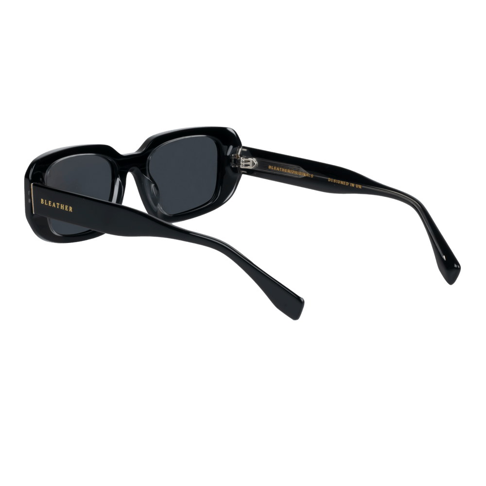 Iconic: Lunettes de soleil de luxe Noir - Trans - Bleather Maroc