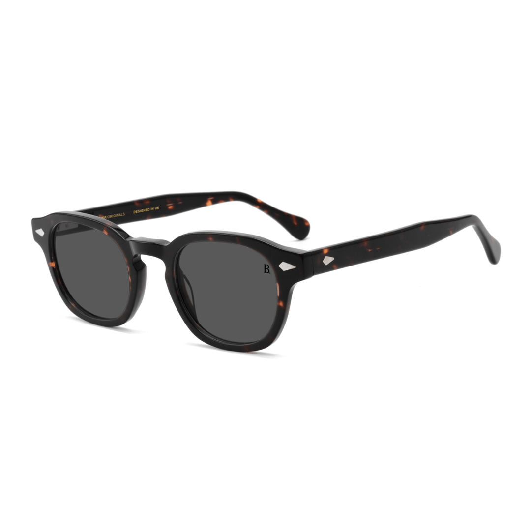 Ironwood: Lunettes de soleil de luxe Havane - Bleather Maroc