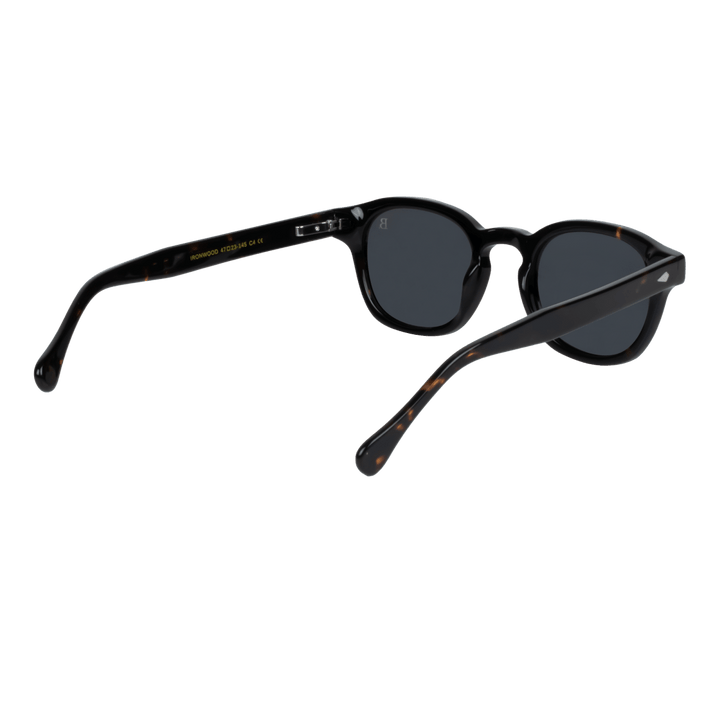 Ironwood: Lunettes de soleil de luxe Havane - Bleather Maroc