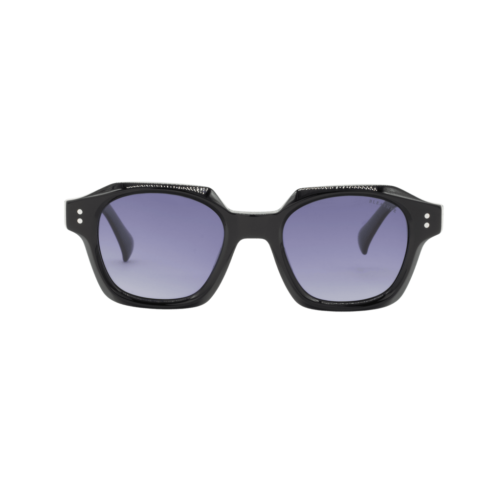 IVY: Lunettes de soleil de luxe Noir dég/Noir - Bleather Maroc