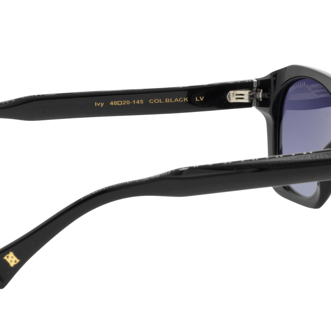 IVY: Lunettes de soleil de luxe Noir dég/Noir - Bleather Maroc