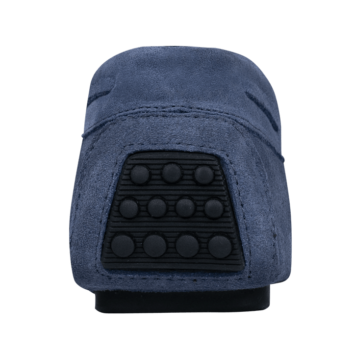 Jacob: Mocassin Homme - Gomme Bleu Persan - Bleather Maroc