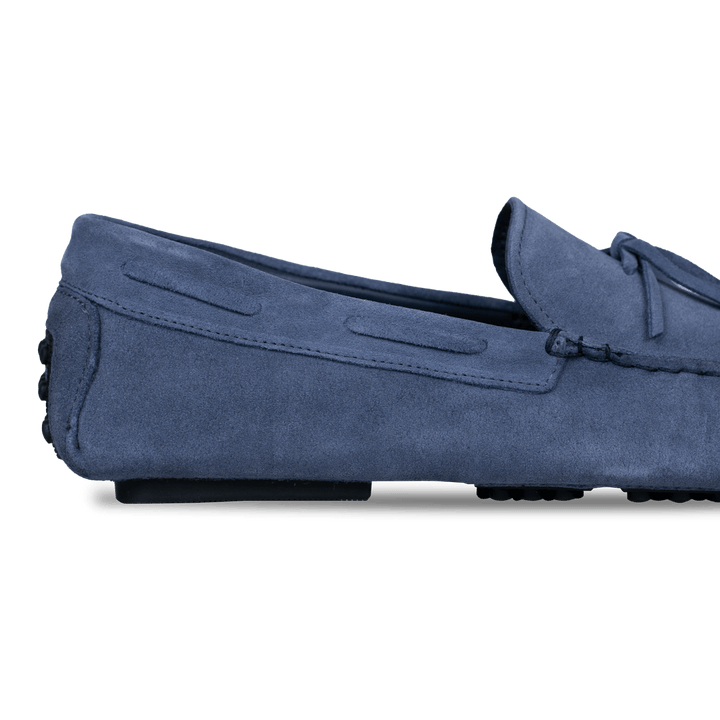 Jacob: Mocassin Homme - Gomme Bleu Persan - Bleather Maroc