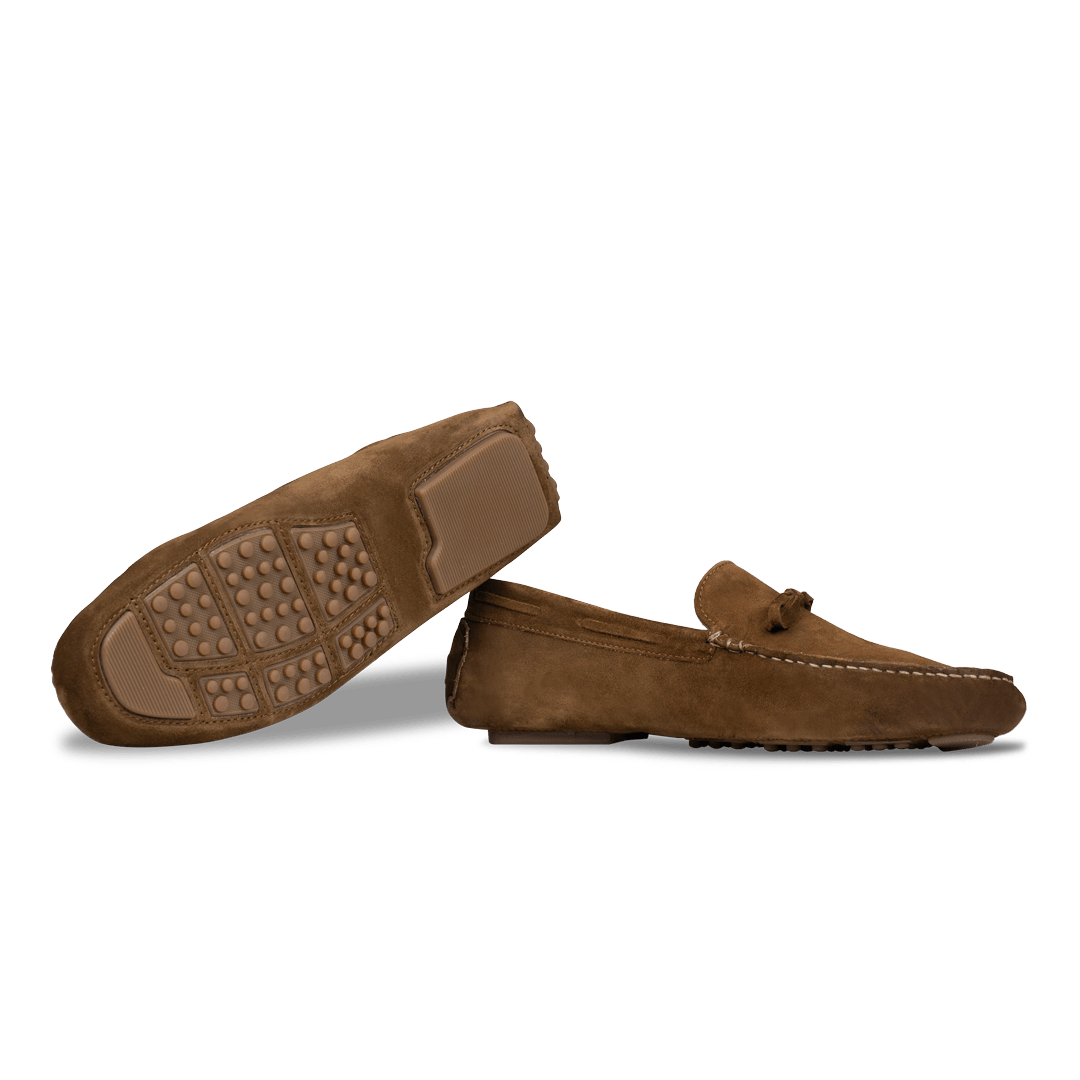 Jacob: Mocassin Homme - Gomme Cognac - Bleather Maroc