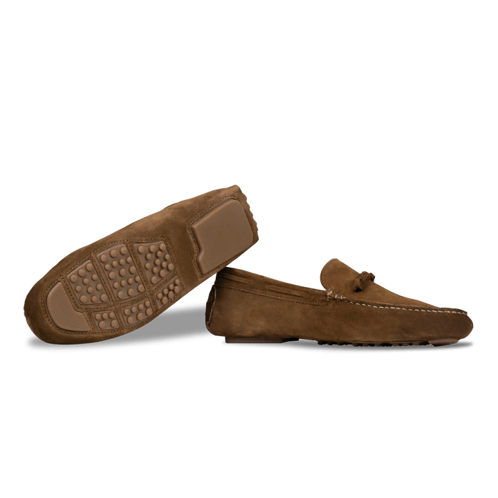 Jacob: Mocassin Homme - Gomme Cognac - Bleather Maroc