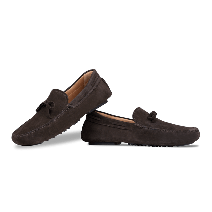 Jacob: Mocassin Homme - Gomme Marron - Bleather Maroc