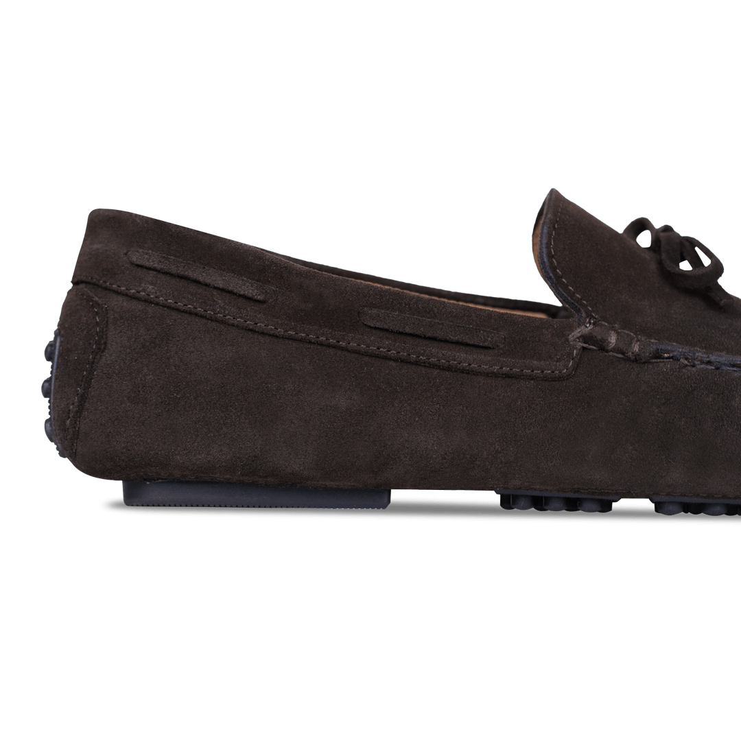 Jacob: Mocassin Homme - Gomme Marron - Bleather Maroc