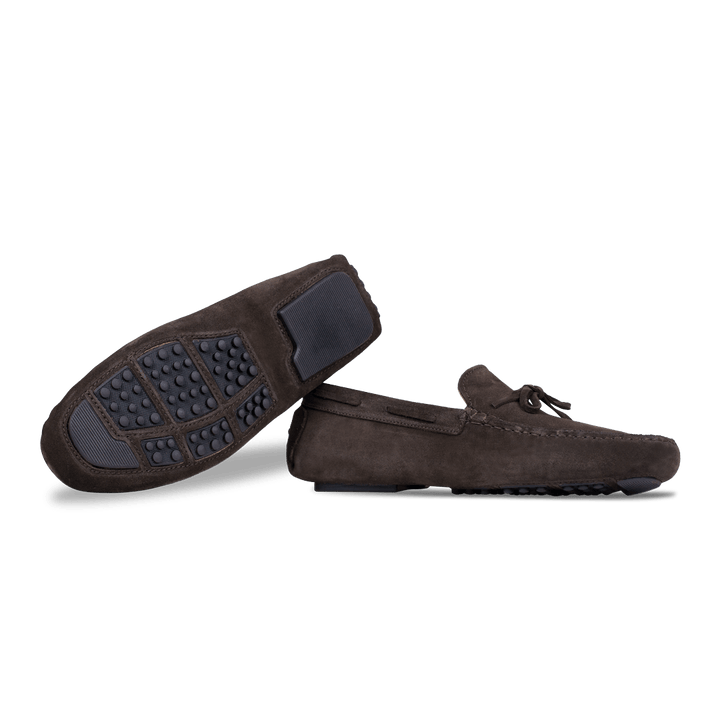 Jacob: Mocassin Homme - Gomme Marron - Bleather Maroc