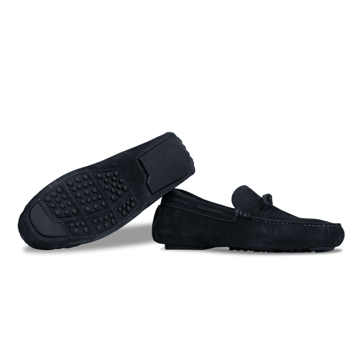 Jacob: Mocassin Homme - Gomme Noir - Bleather Maroc