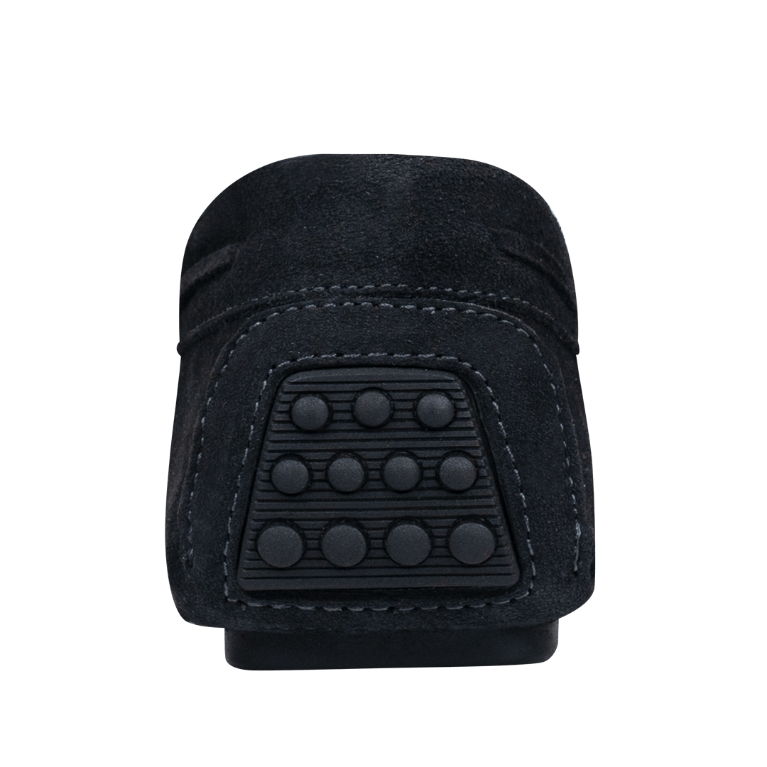 Jacob: Mocassin Homme - Gomme Noir - Bleather Maroc