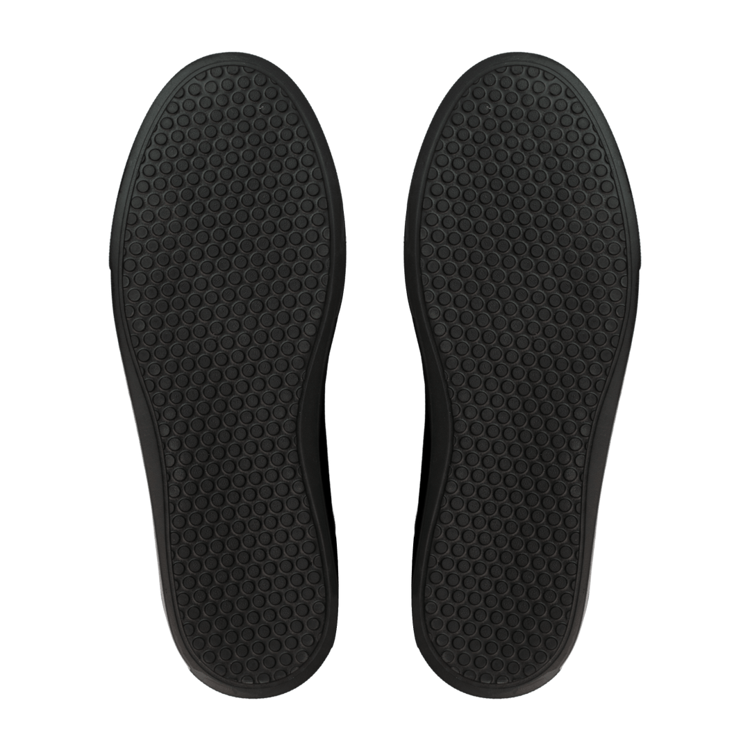 kingsley : Sneakers Homme - Cuir Noir - Bleather Maroc