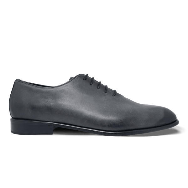 Landon: Richelieu Homme - Cuir Gris