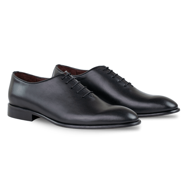 Landon: Richelieu Homme - Cuir Noir - Bleather Maroc