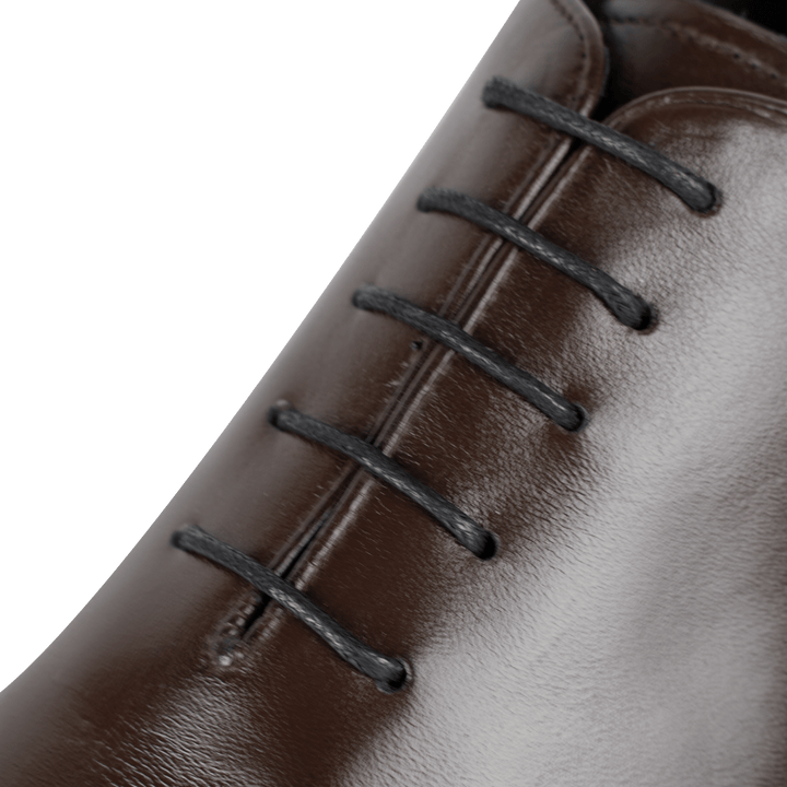 Lanner: Richelieu Homme - Cuir Marron - Bleather Maroc