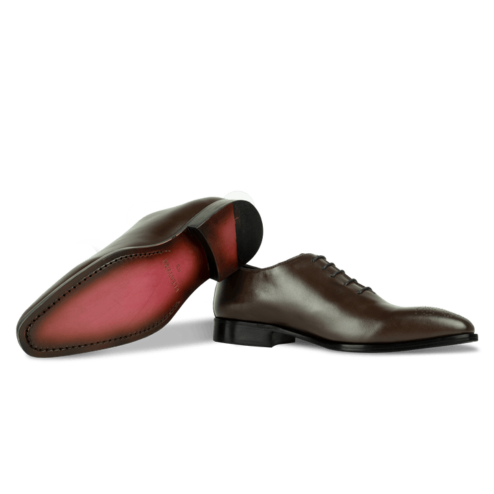 Lanner: Richelieu Homme - Cuir Marron - Bleather Maroc