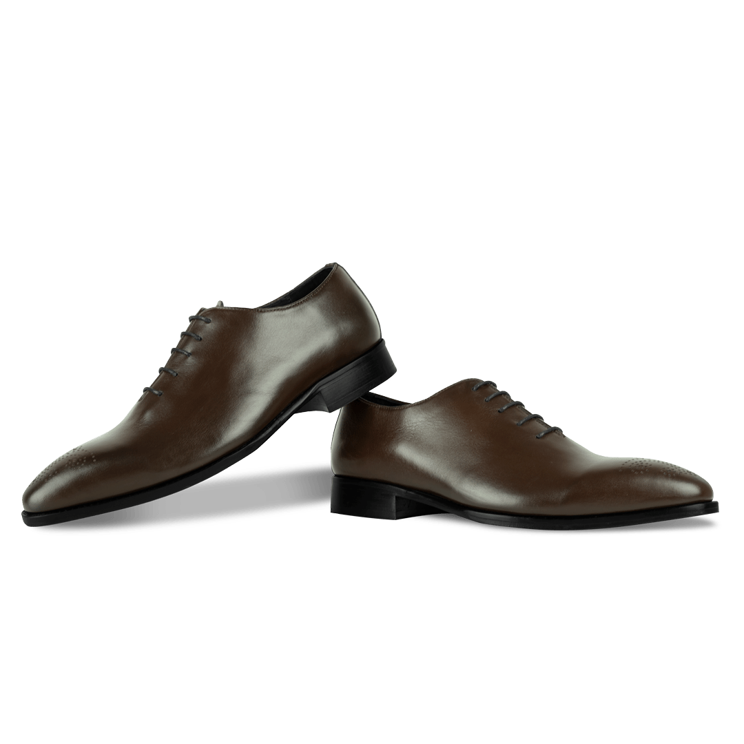 Lanner: Richelieu Homme - Cuir Marron - Bleather Maroc