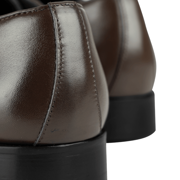Lanner: Richelieu Homme - Cuir Marron - Bleather Maroc