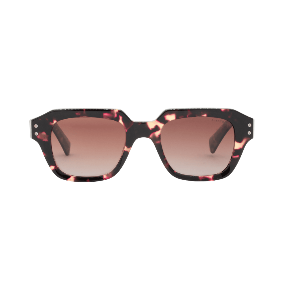 Lennox: Lunettes de soleil de luxe Marron/Coloré - Bleather Maroc