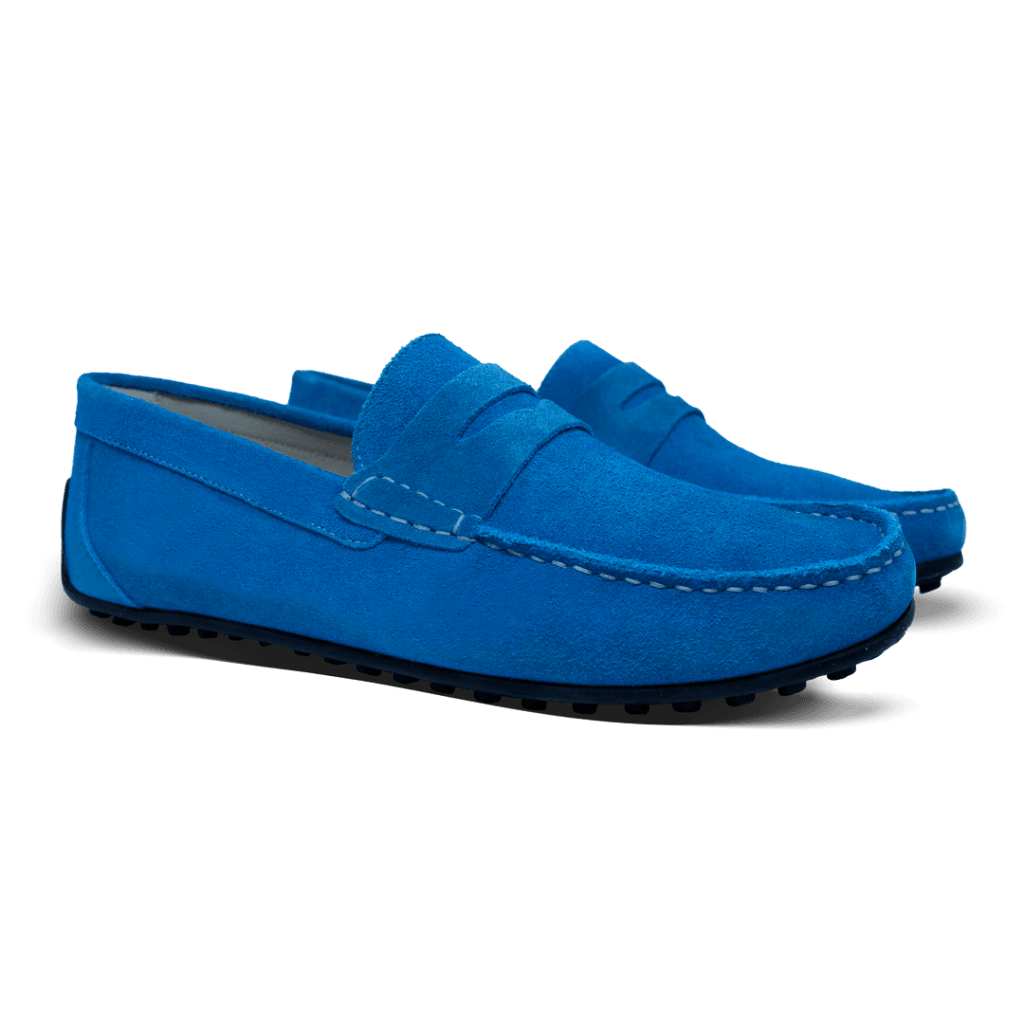 Lester Bleu Azur - Bleather Maroc