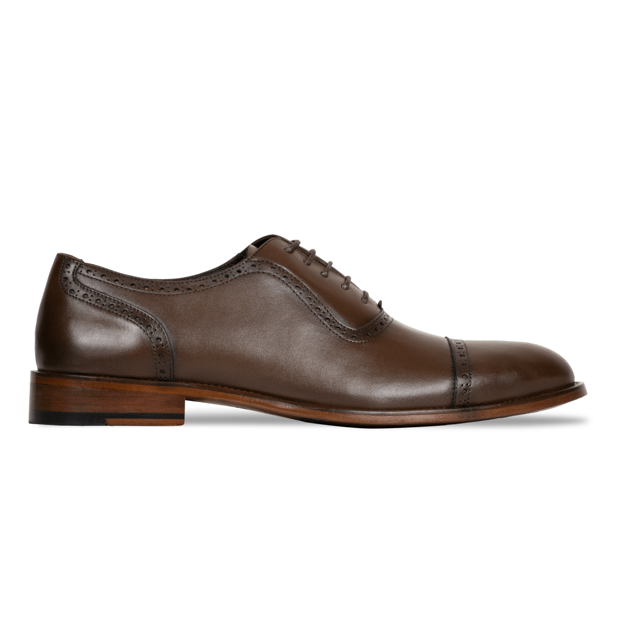Richelieu Homme en Cuir Marron Lewis
