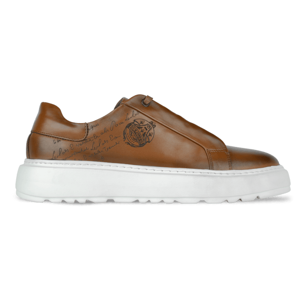 Lord : Sneakers Homme - Cuir Cognac