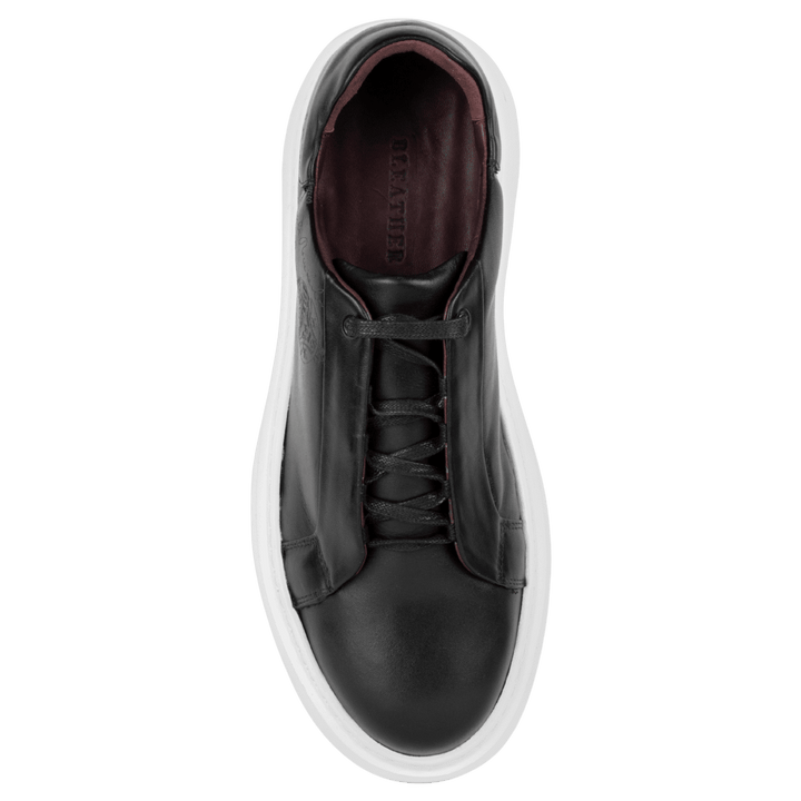 Lord : Sneakers Homme - Cuir Noir - Bleather Maroc