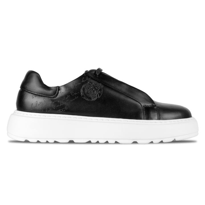 Lord : Sneakers Homme - Cuir Noir - Bleather Maroc