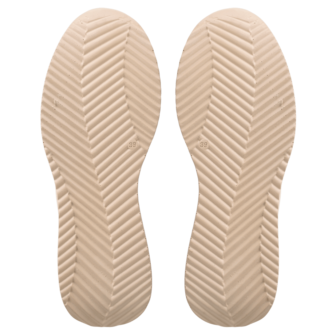 Lucy : Sneakers Femme - Cuir doré - Bleather Maroc