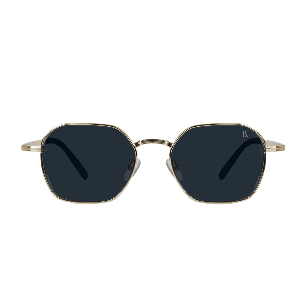 Luminal S': Lunettes de soleil de luxe Gold - Bleather Maroc